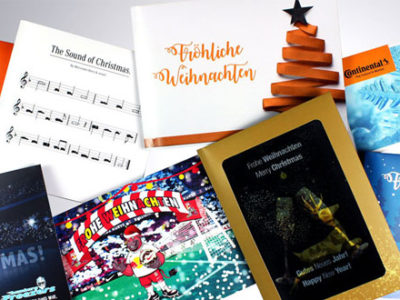 Weihnachtskarten mit Sound und Licht | Audio Logo GmbH