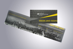 Ernst & Young | Sound in Print | Einladungskarte