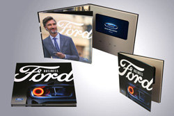 Elektronisch veredelte Drucksachen | Ford-Videobuch | Video in Print