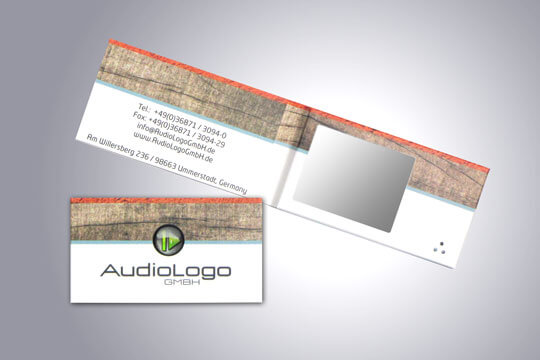 Visitenkarte - Video in Print | Audio Logo GmbH
