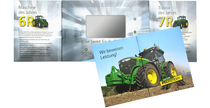 Strellson AG - Video-in-Print-Visitenkarte | Audio Logo GmbH