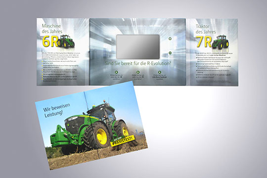 John Deere | Direct Mail mit Video | Audio Logo GmbH