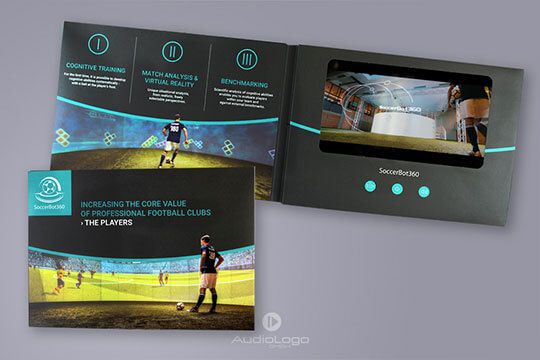 SoccerBot 360 | Video-in-Print-Video-Karte | Audio Logo GmbH